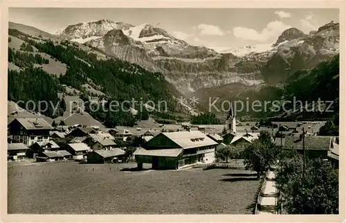 AK / Ansichtskarte Lenk_Simmental Panorama Lenk Simmental
