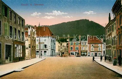 AK / Ansichtskarte Senones_Vosges Strassenansicht Senones Vosges
