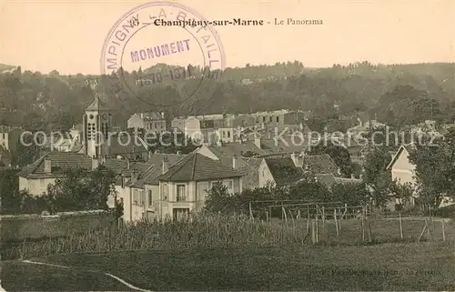 AK / Ansichtskarte Champigny sur Marne_94 Le Panorama 