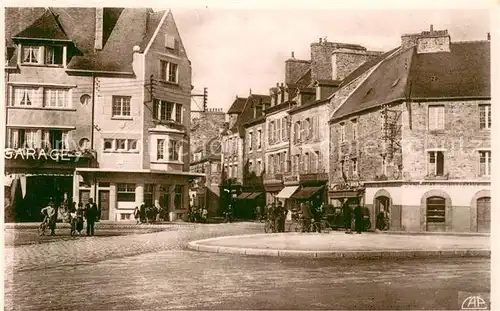 AK / Ansichtskarte Guincamp Rue Notre Dame Guincamp