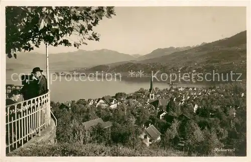 AK / Ansichtskarte Richterswil_ZH Panorama 