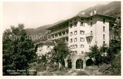 AK / Ansichtskarte Lurengo Albergo Pension Corecco 