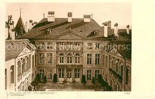 AK / Ansichtskarte Bern_BE Erlacherhof Junkerngasse Bern_BE