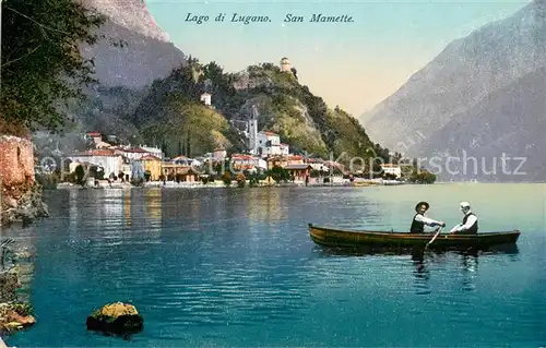 AK / Ansichtskarte San_Mamette Lago di Lugano San_Mamette
