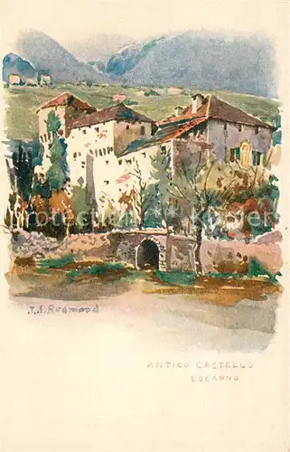AK / Ansichtskarte Locarno_TI Antico Castello Locarno_TI