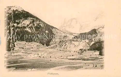 AK / Ansichtskarte Pralognan la Vanoise Teilansicht Talansicht Pralognan la Vanoise