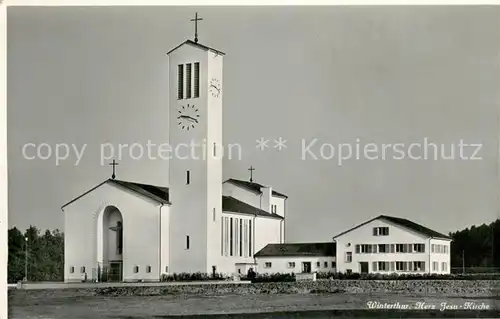 AK / Ansichtskarte Winterthur__ZH Herz Jesu Kirche 