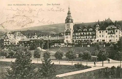 AK / Ansichtskarte Bad_Flinsberg_Swieradow_Zdroj Das Kurhaus Bad_Flinsberg