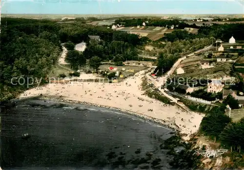 AK / Ansichtskarte Kerfany_les_Pins La Plage Vue aerienne Kerfany_les_Pins