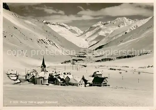 AK / Ansichtskarte Realp_UR Panorama 