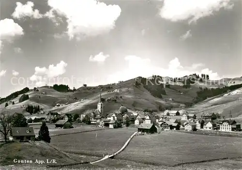 AK / Ansichtskarte Gonten_IR Panorama 