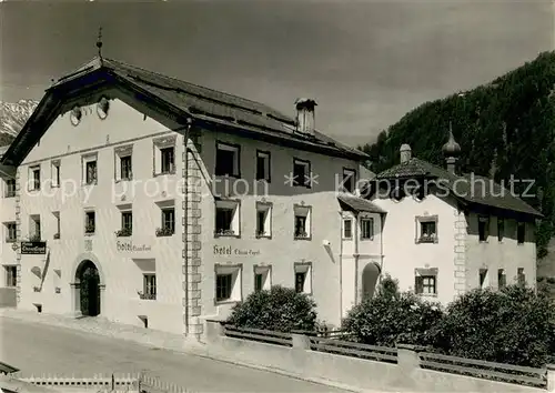 AK / Ansichtskarte Santa_Maria_GR_Val_Muestair Hotel Chasa Capol 