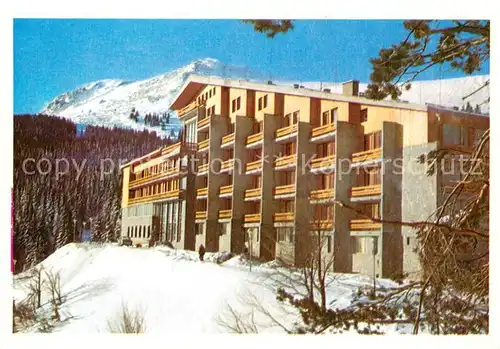 AK / Ansichtskarte Vitoscha Hotel Prostor in den Bergen im Winter Vitoscha