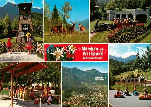 AK / Ansichtskarte Marquartstein Maerchen  und Wildpark Panorama Marquartstein