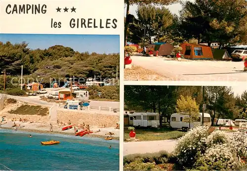 AK / Ansichtskarte Sanary sur Mer Camping les Girelles Plage Sanary sur Mer