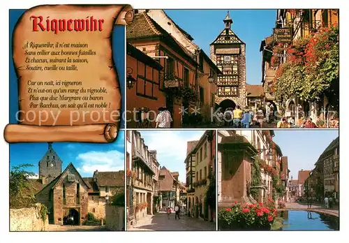 AK / Ansichtskarte Riquewihr_Haut_Rhin Motive Altstadt Riquewihr_Haut_Rhin
