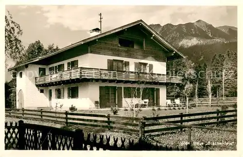 AK / Ansichtskarte Oberstdorf Haus Drachenfels Aussenansicht Oberstdorf