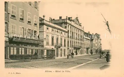 AK / Ansichtskarte Macon_71 Hotel de Ville 