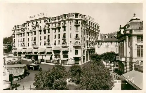 AK / Ansichtskarte Chatel Guyon Le grand Hotel et le Theatre du Casino Chatel Guyon