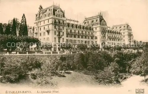 AK / Ansichtskarte Evian les Bains_74 Le Splendide Hotel 