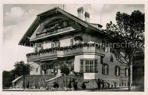 AK / Ansichtskarte Finsterbergen Landhaus Hartung Aussenansicht Finsterbergen