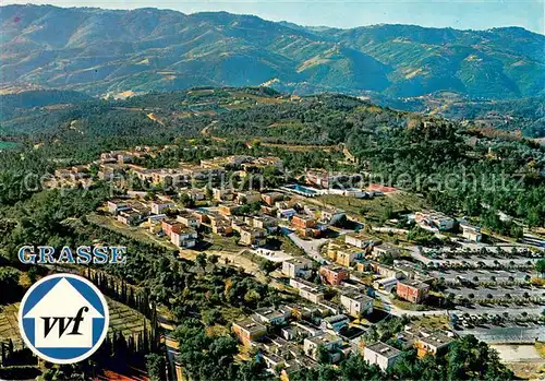 AK / Ansichtskarte Grasse_Alpes_Maritimes Fliegeraufnahmen Village Vacances Families Vue generale Grasse_Alpes_Maritimes