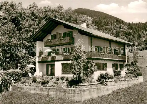 AK / Ansichtskarte Bad_Oberdorf Haus Barbara Aussenansicht Bad_Oberdorf