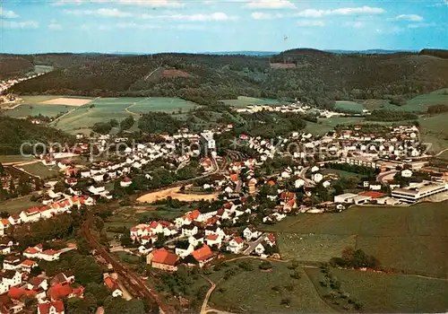 AK / Ansichtskarte Waldmichelbach Fliegeraufnahme Gesamtansicht Waldmichelbach