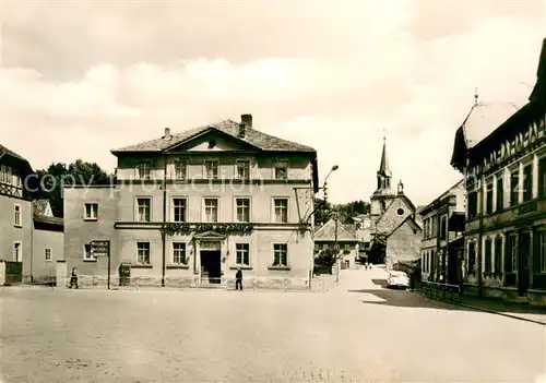 AK / Ansichtskarte Kranichfeld Hotel zum Kranich Kranichfeld