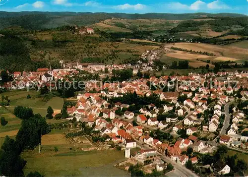 AK / Ansichtskarte Reichelsheim_Odenwald Fliegeraufnahme Teilansicht Reichelsheim Odenwald
