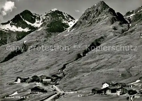 AK / Ansichtskarte Avers Juf_GR Panorama 