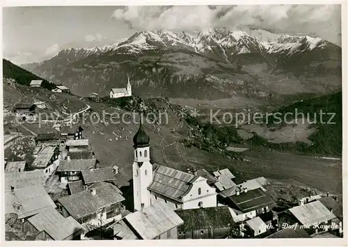 AK / Ansichtskarte Seth_GR Dorf mit Kapelle 