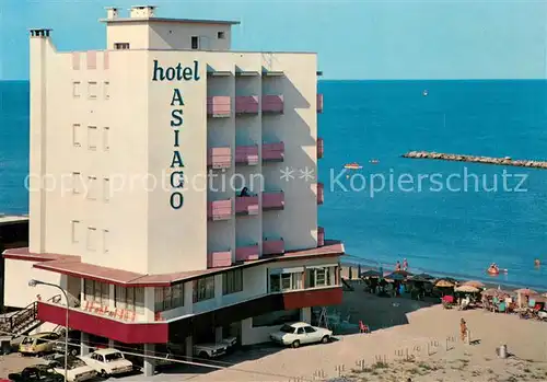 AK / Ansichtskarte Lido_di_Savio Hotel Asiago Beach Lido_di_Savio