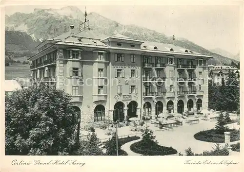 AK / Ansichtskarte Cortina_d_Ampezzo Grand Hotel Savoy Cortina_d_Ampezzo