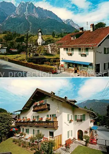 AK / Ansichtskarte Grainau Haus Schoenblick Panorama Grainau