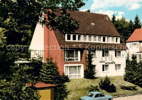 AK / Ansichtskarte Bad_Sachsa_Harz Pension Gaestehaus Gohlisch Bad_Sachsa_Harz