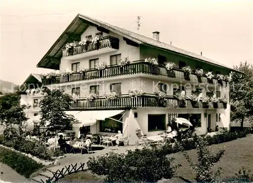 AK / Ansichtskarte Fischen_Allgaeu Haus Rosenstock im Sonnengrund Fischen Allgaeu