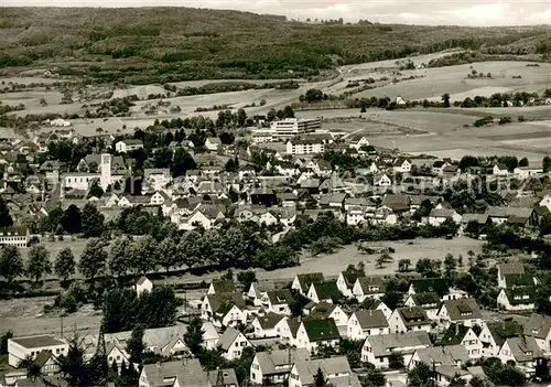 AK / Ansichtskarte Schluechtern Fliegeraufnahme Schluechtern