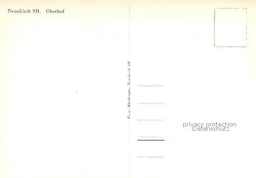 AK / Ansichtskarte Neunkirch_SH Oberhof 