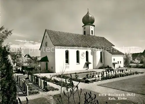 AK / Ansichtskarte Steinach_SG Kath Kirche Steinach SG