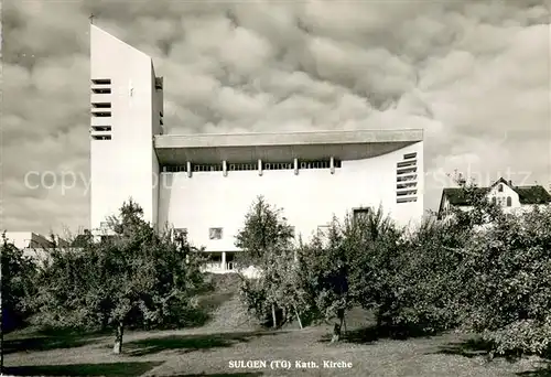 AK / Ansichtskarte Sulgen_TG Kath Kirche 