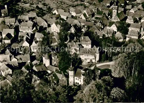 AK / Ansichtskarte Unterfranken Fliegeraufnahme Schloss Ruedenhausen Unterfranken
