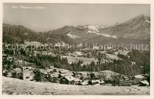 AK / Ansichtskarte Chesieres Chesieres et Villars Chesieres