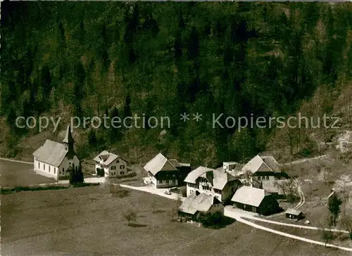 AK / Ansichtskarte Schlageten Fliegeraufnahme Teilansicht Dorfansicht Schlageten