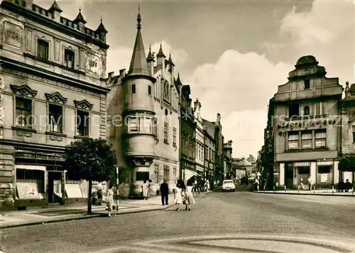 AK / Ansichtskarte Havlickuv_Brod_Nemecky_Brod Teilansicht einer Strasse Havlickuv_Brod