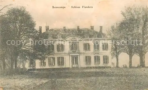 AK / Ansichtskarte Beaucamps le Vieux Schloss Flandern  Beaucamps le Vieux