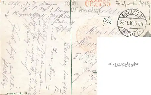 AK / Ansichtskarte Kreuzberg_Berlin Hallesches Tor m. Strassenbahn Feldpost Kreuzberg Berlin