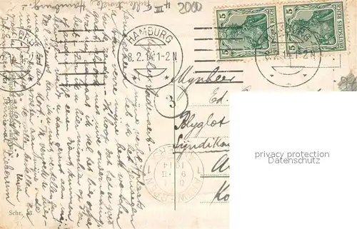 AK / Ansichtskarte Hamburg Jungfernstieg Hamburg