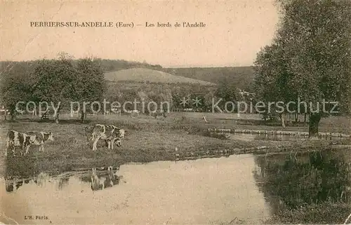 AK / Ansichtskarte Perriers sur Andelle Les bords de l Andelle Perriers sur Andelle