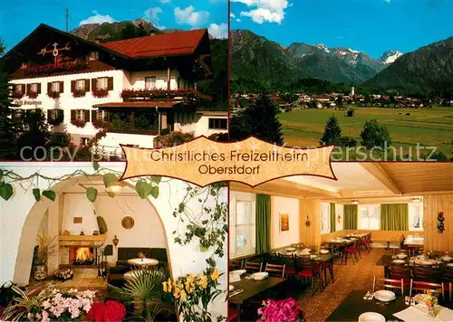 AK / Ansichtskarte Oberstdorf Christliches Freizeitheim Oberstdorf